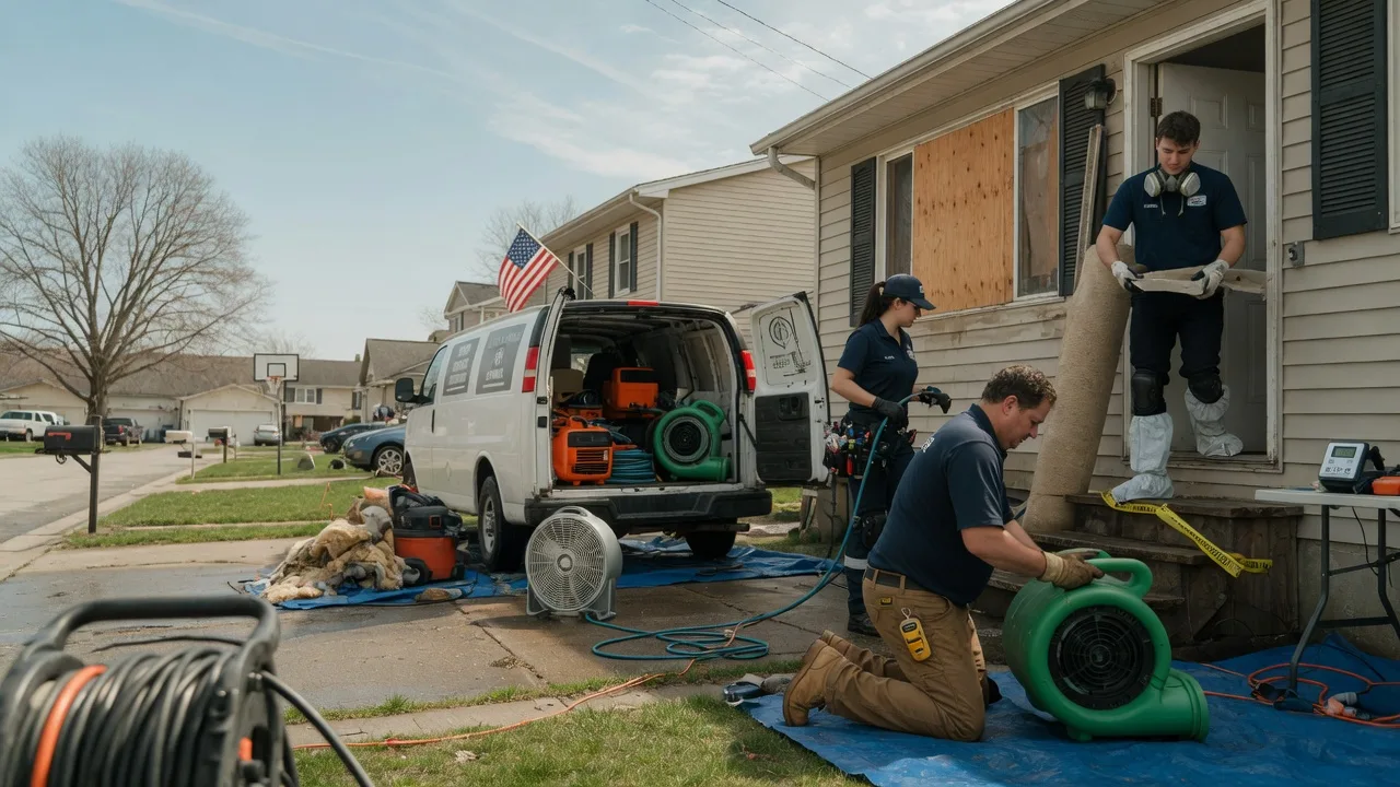 Water Damage Restoration in Kersey, PA near me
